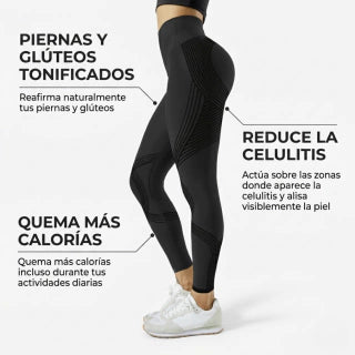 2X1 LEGGINGS ANTICELULITIS DE COMPRESIÓN 3D